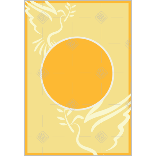 Confirmation-dove-yellow-topper - portrait